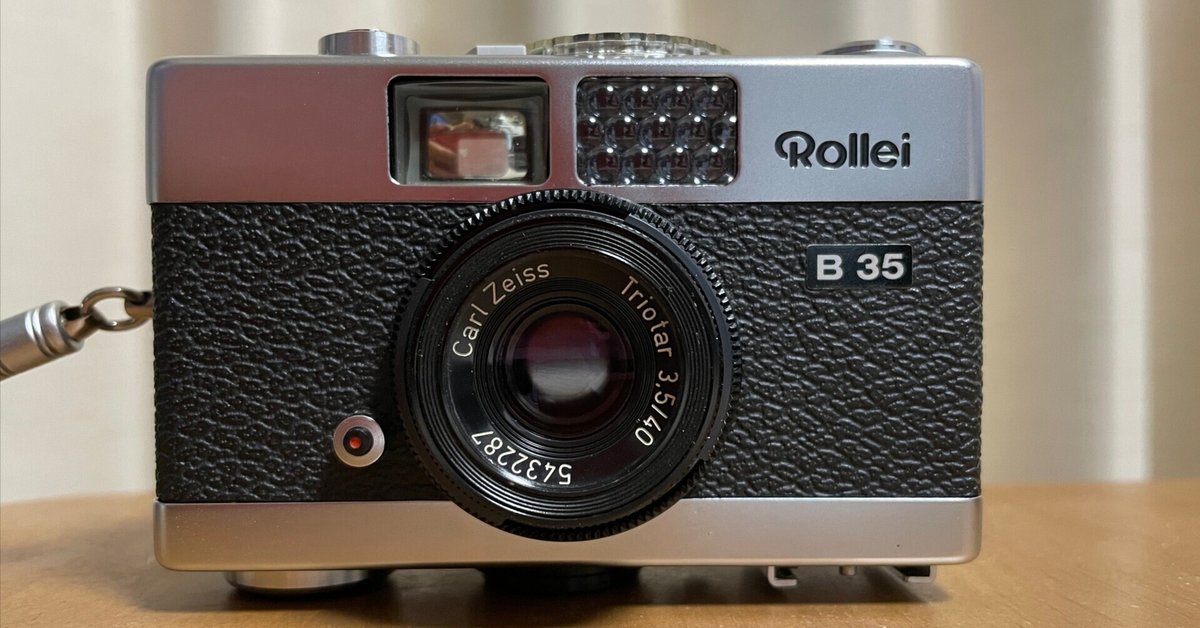 完全機械式のカメラが欲しくて… Rollei B35|nono 完全機械式のカメラが欲しくて… Rollei B35|nono