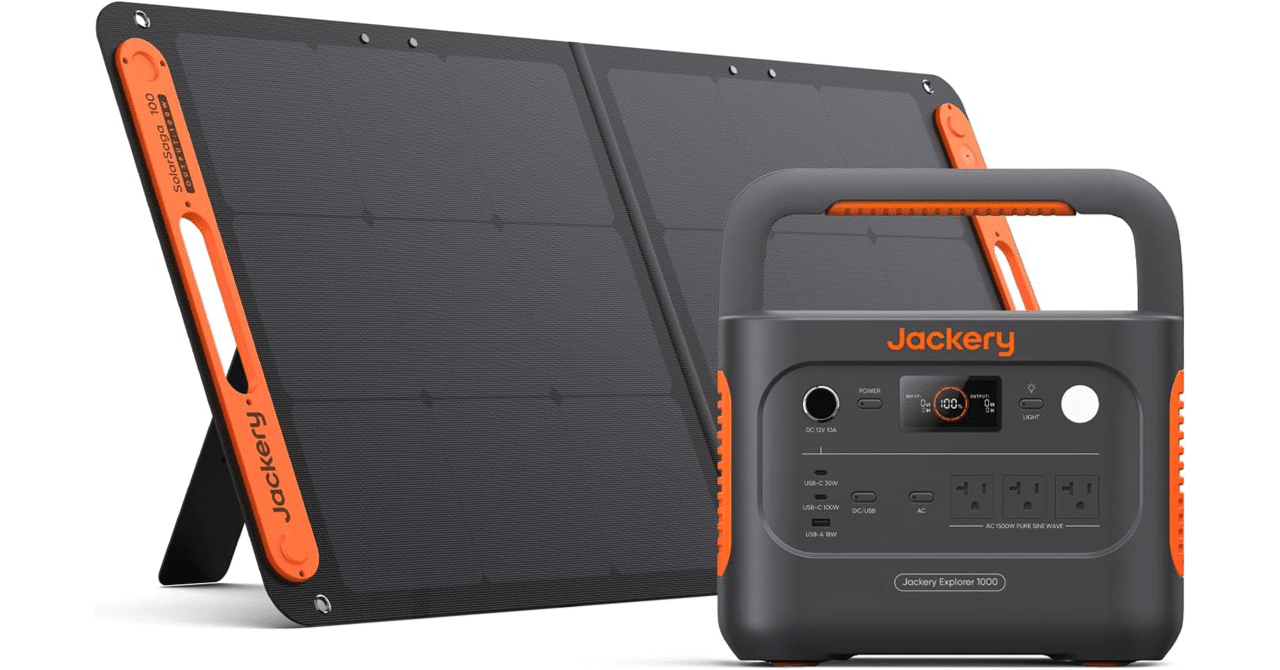 Jackery Solar Generator 1000 New 1070Wh: 驚異のポータブル電源