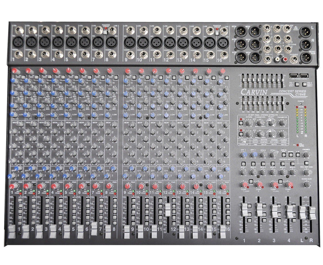 パワードミキサー　動作確認済み YAMAHA ヤマハ EMX7 ◇ パワードミキサー ・600W+600W /4Ω 送料無料