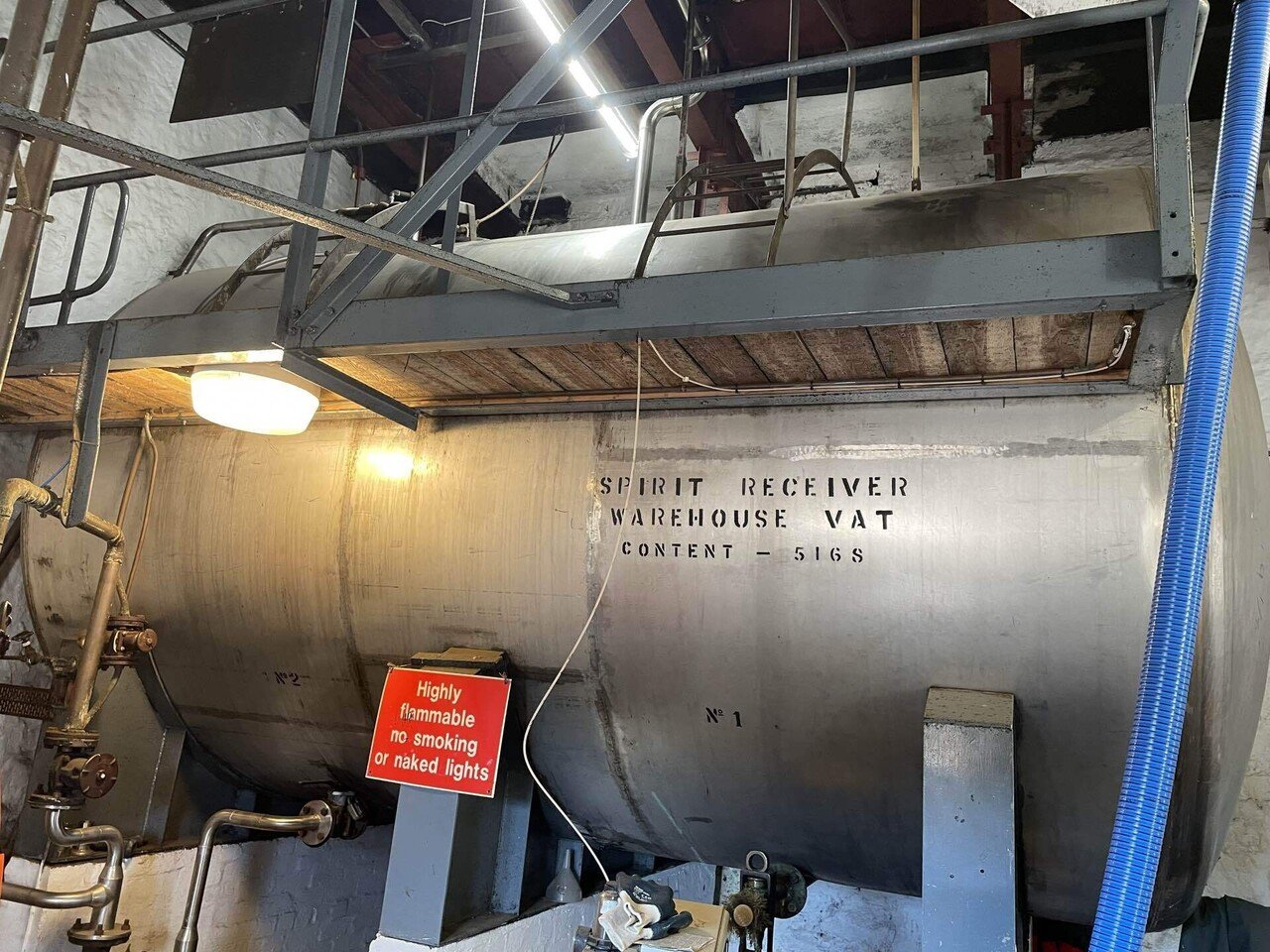 スプリングバンク蒸溜所イラスト テーブルクロス スプリングバンク蒸留