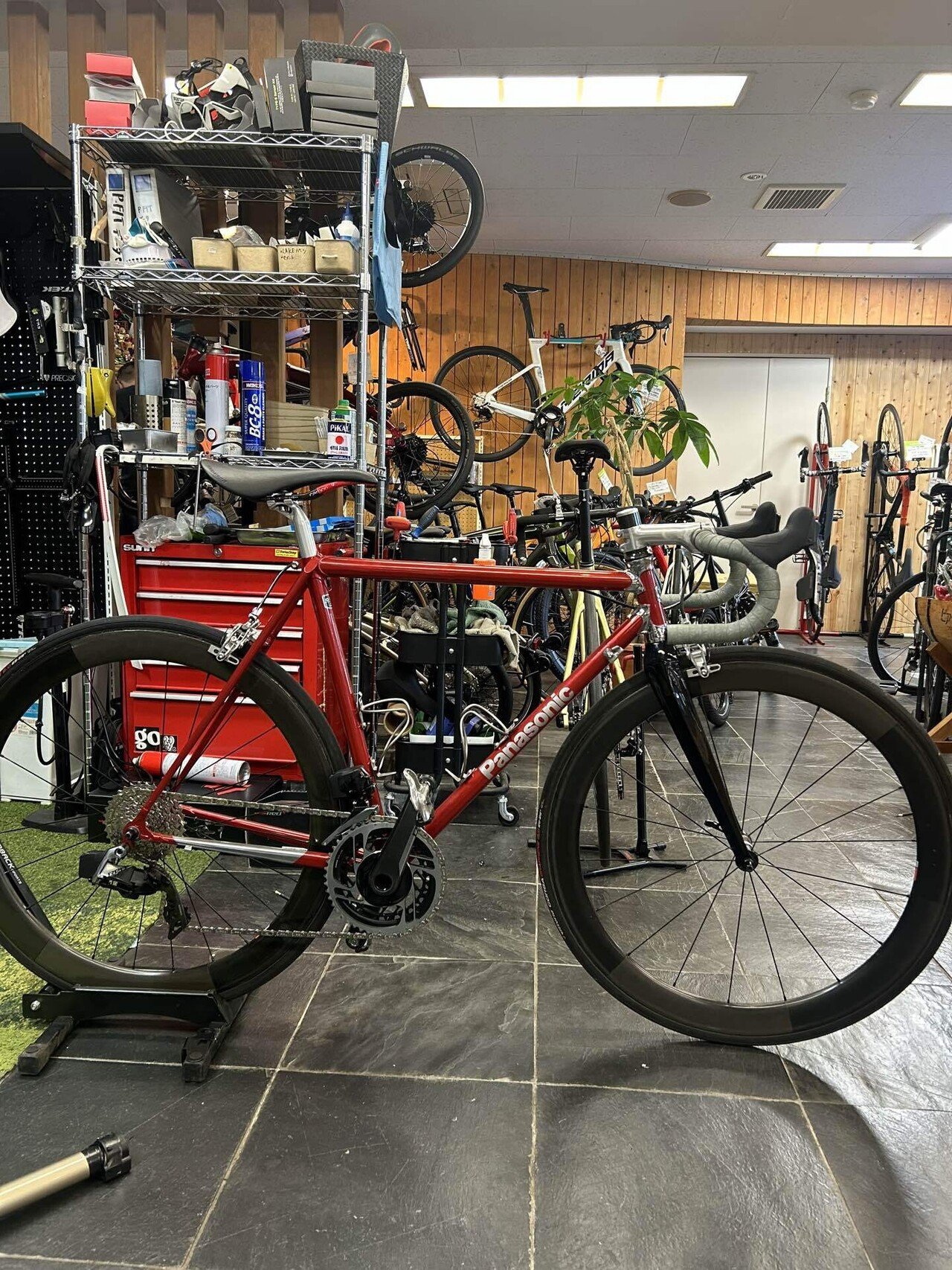 ⭐️極美品⭐️Panasonic SLIDE ロードバイク B-PSL53F パナソニック スライド 530mm ⭐️極美品⭐️Panasonic SLIDE ロードバイク B-PSL53F パナソニック