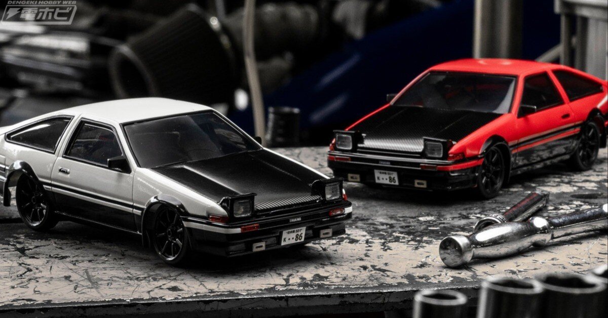 トヨタ スプリンタートレノ AE86」のトイラジ「FIRST MINI-Z」が京商