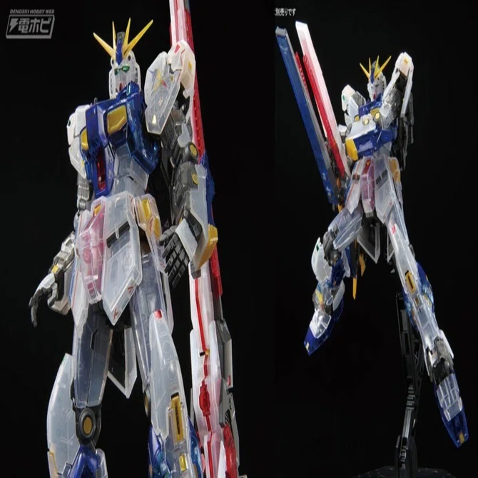限定ガンプラ「RG RX-93ff νガンダム ［クリアカラー］」がGUNDAM SIDE