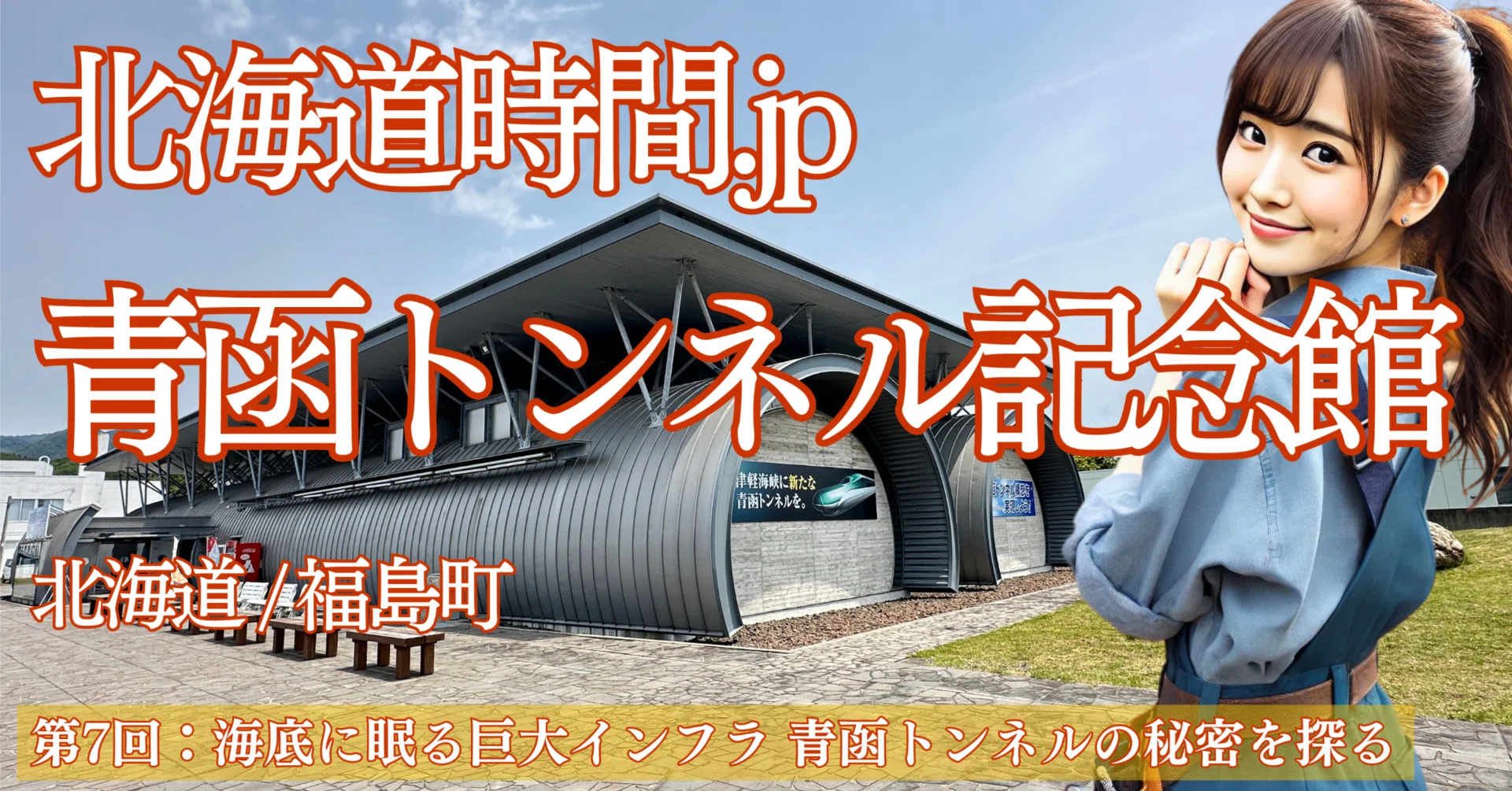 北海道時間.jp】第7回：海底に眠る巨大インフラ 青函トンネルの秘密を