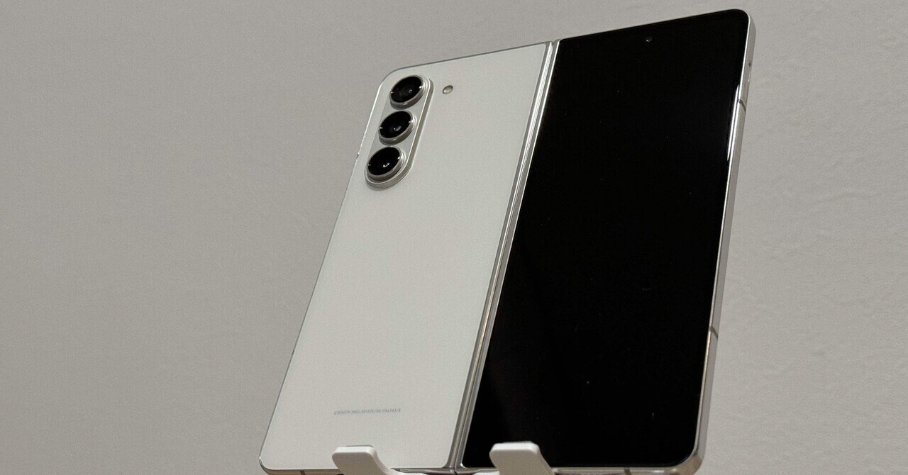 Galaxy Z Fold 6…ついに求めていた性能を有してくれましたね！｜HLL