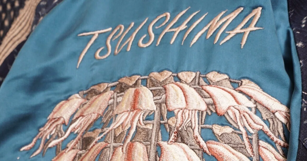 イカスジャン│TSUSHIMA×BORO IKA-SUKAJAN｜スカジャンクリエイター