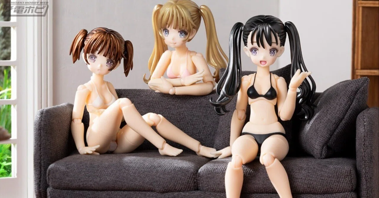 ビキニ姿の美少女アクションフィギュア「Bikini Mates（ビキニメイツ