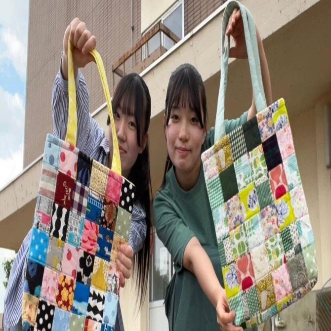 家政科note【3年生 パッチワークトートバッグ制作プロジェクト 大成功