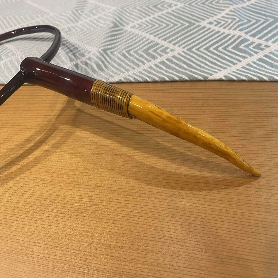 父が自作した天然木の渓流タモに網をつけた話｜?海ちゃん?