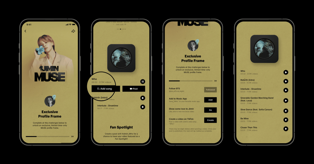 TikTok、BTS ジミンの2ndソロアルバム『MUSE』のリリースを記念