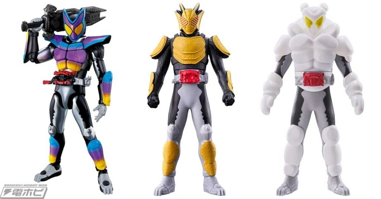 お菓子な新ライダー『仮面ライダーガヴ』のアクションフィギュアや