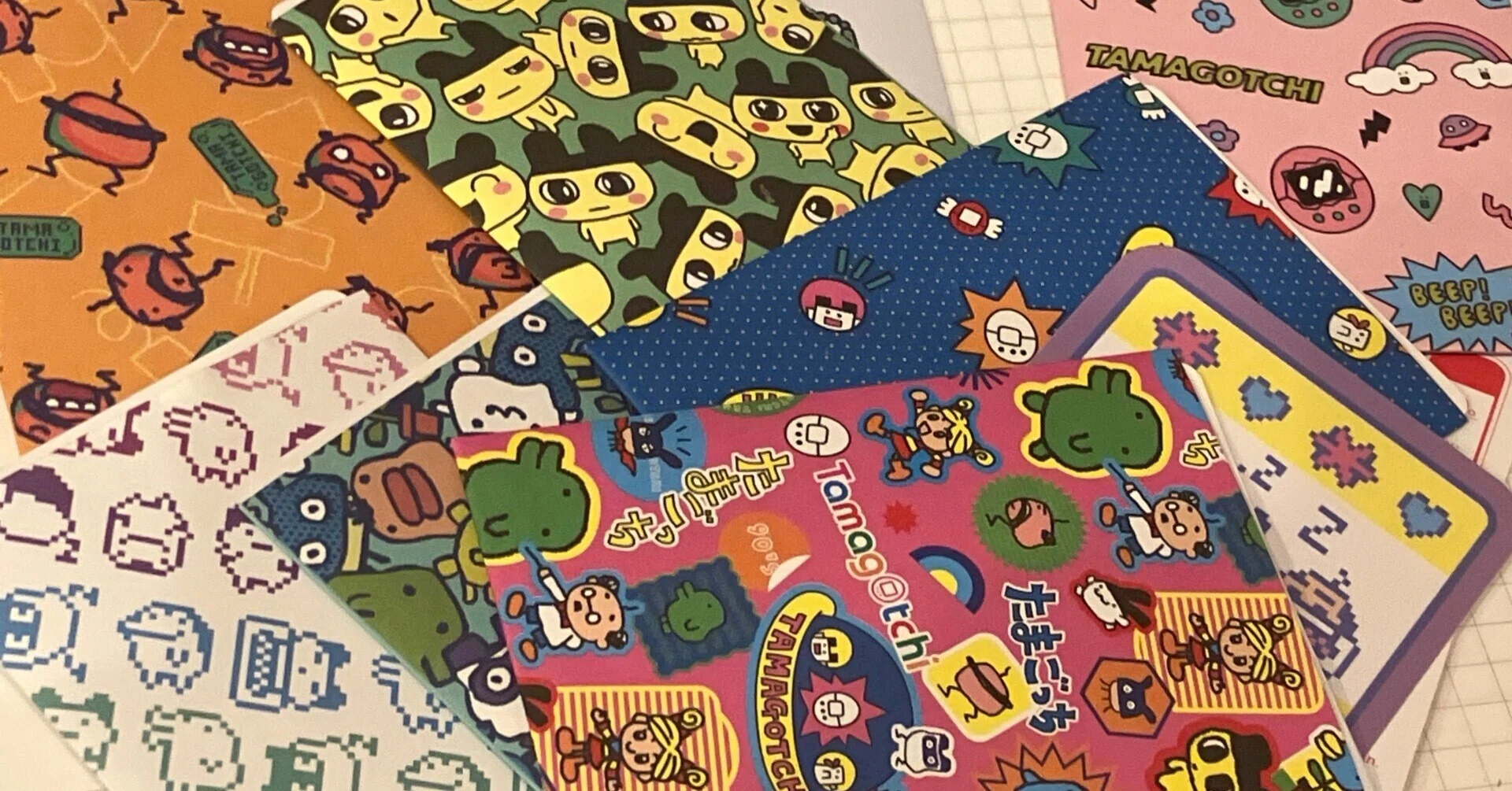 あんた達、たまごっちのシールで手帳をデコるわよ。｜柔らか仕上げの 