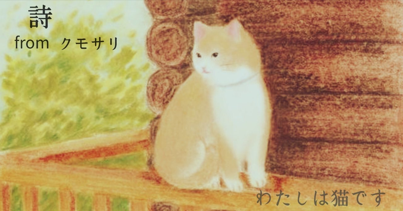 わたしは猫です | 詩｜クモサリ