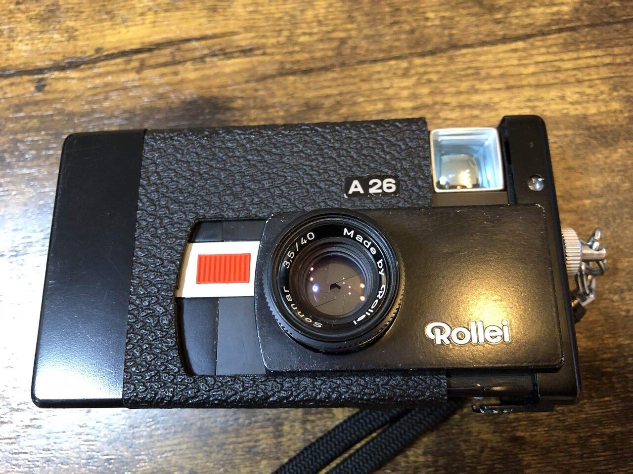 やっちまったなぁ 126フィルムのRollei A26を買ってしまいました やっちまったなぁ 126フィルムのRollei A26を買ってしまいました