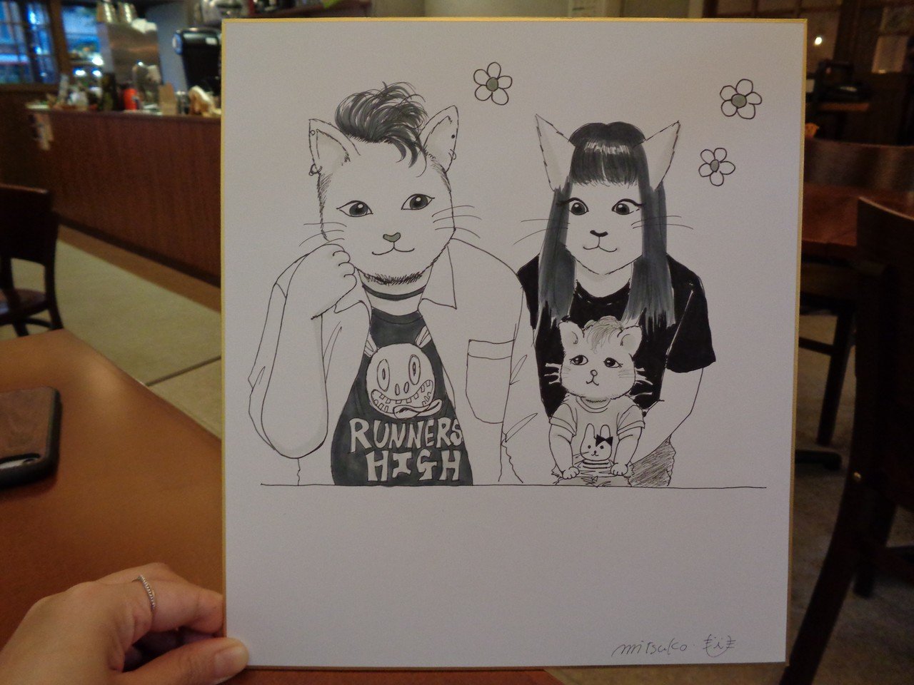 ネコ似顔絵とは｜宇佐江みつこ