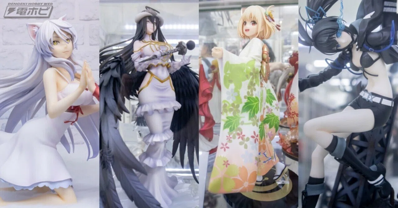 着物を着た美少女や白ドレス姿の美女に注目！『リコリコ』『オバロ