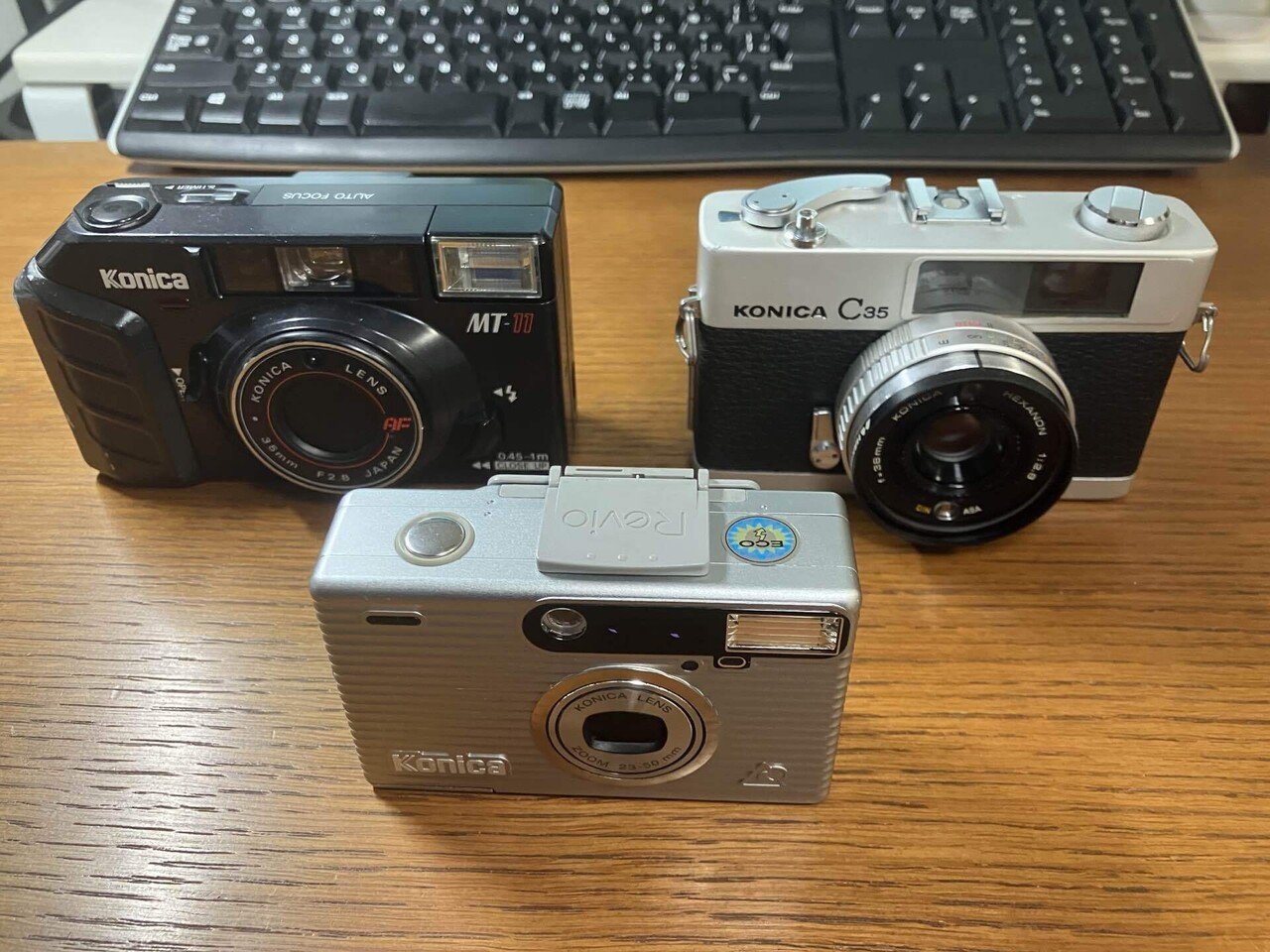 デザインに惹かれて衝動買いしてみたものの Konica RevioⅡ｜ponchan