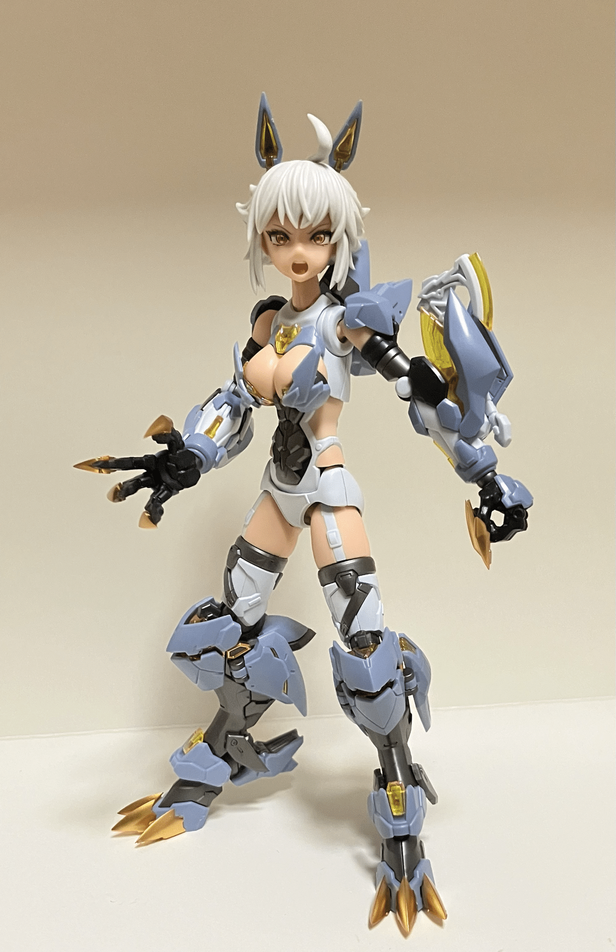 中国の美少女プラモ「ウルフガール」をパチ組み（前編）｜茄子炒め