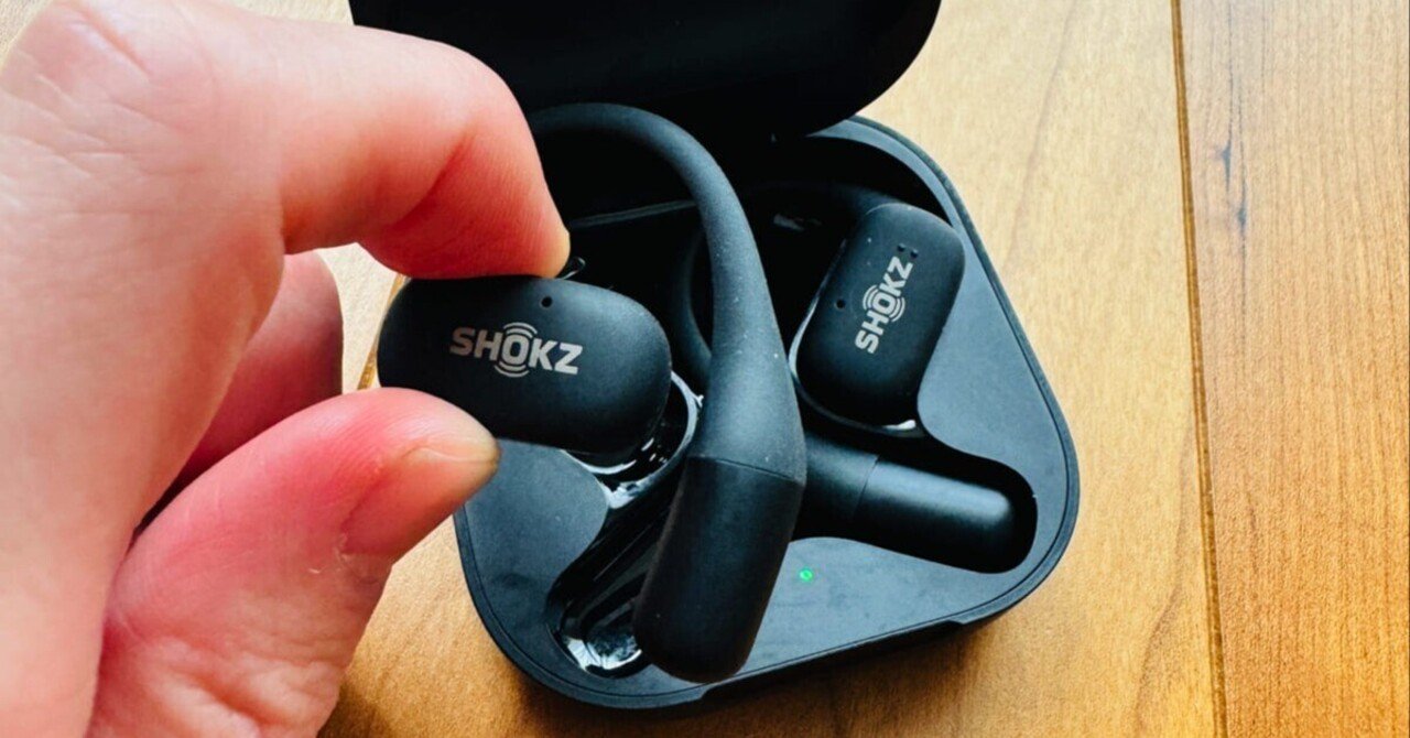 Shokz OpenFit レビュー。ランニングで使用した感想。音漏れ・マイク