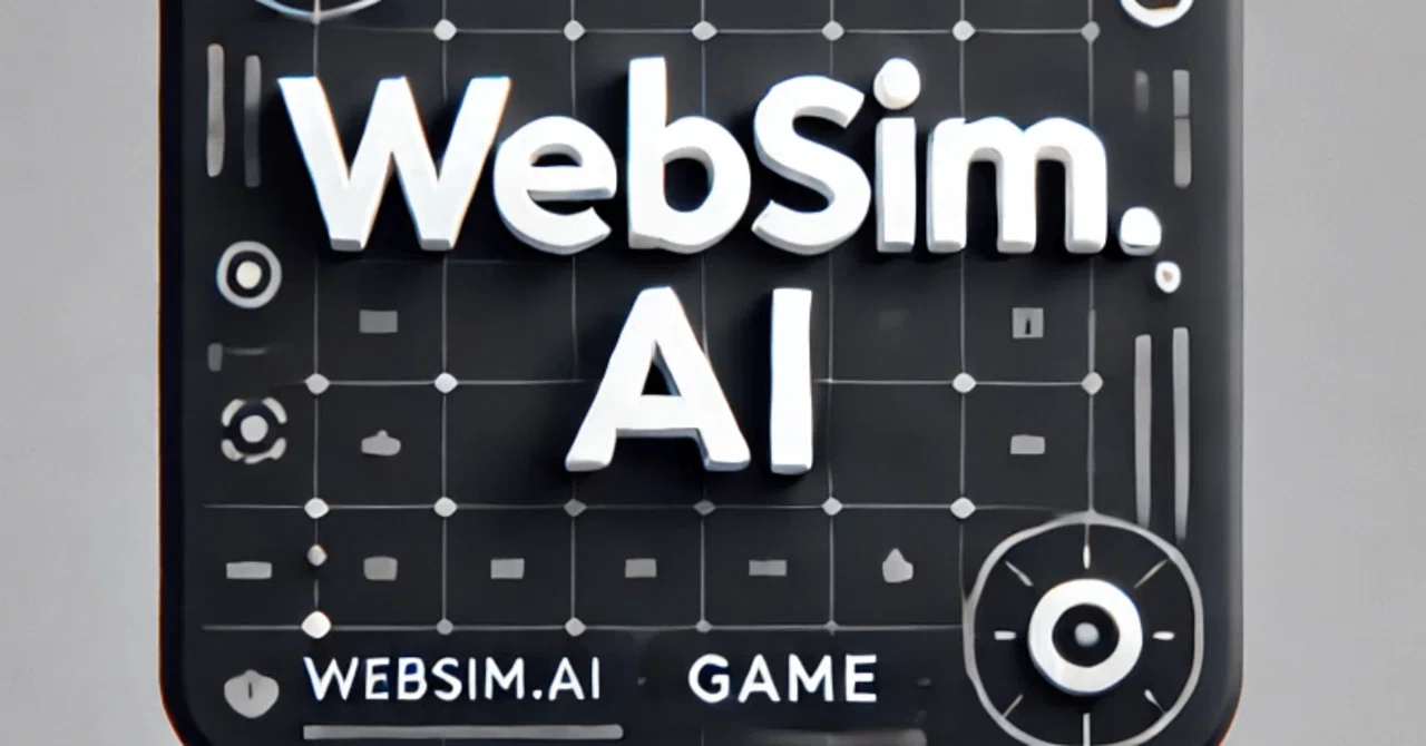 websim.aiで始める初心者向けゲーム開発ガイド|AI_kagakuri