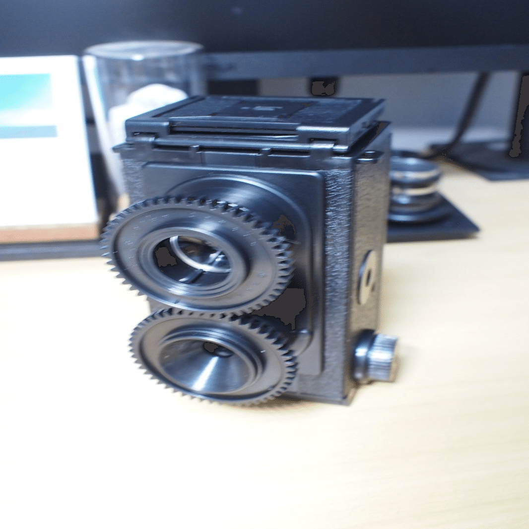 今さら学研二眼レフを組んで…さっそく改造を試みた｜おしゃま