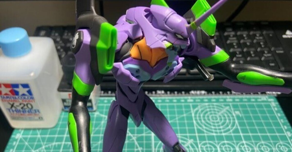 プラモデル製作記＃3 その② BANDAI LMHG EVA-01 TEST TYPE 汎用