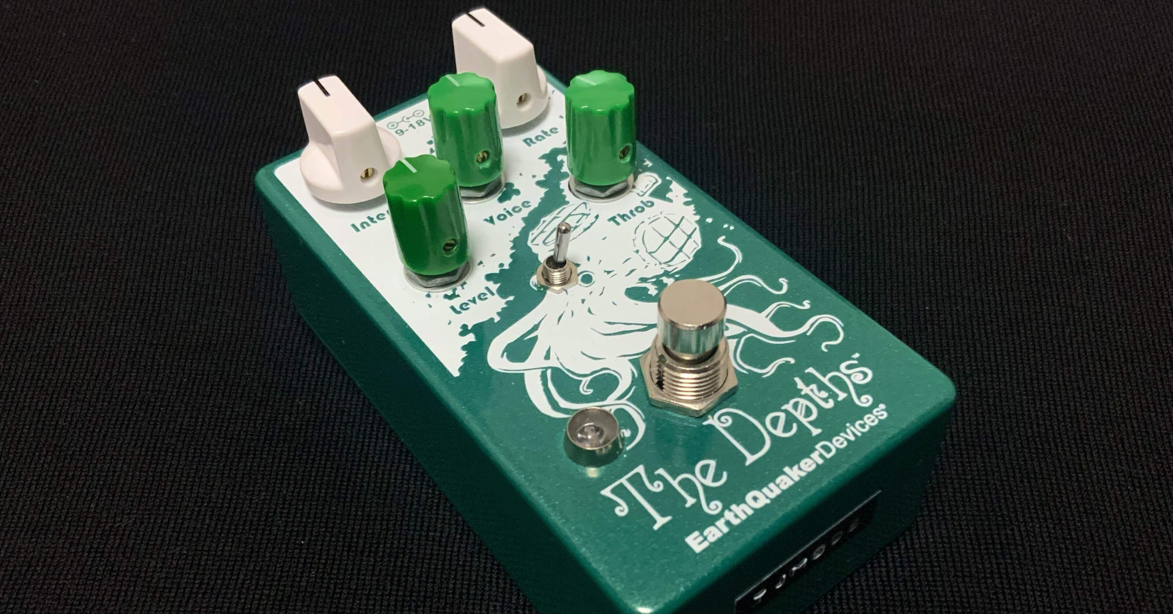 EarthQuaker Devices The Depths ギターエフェクター EarthQuaker Devices The Depths コンパクトエフェクター アナログ