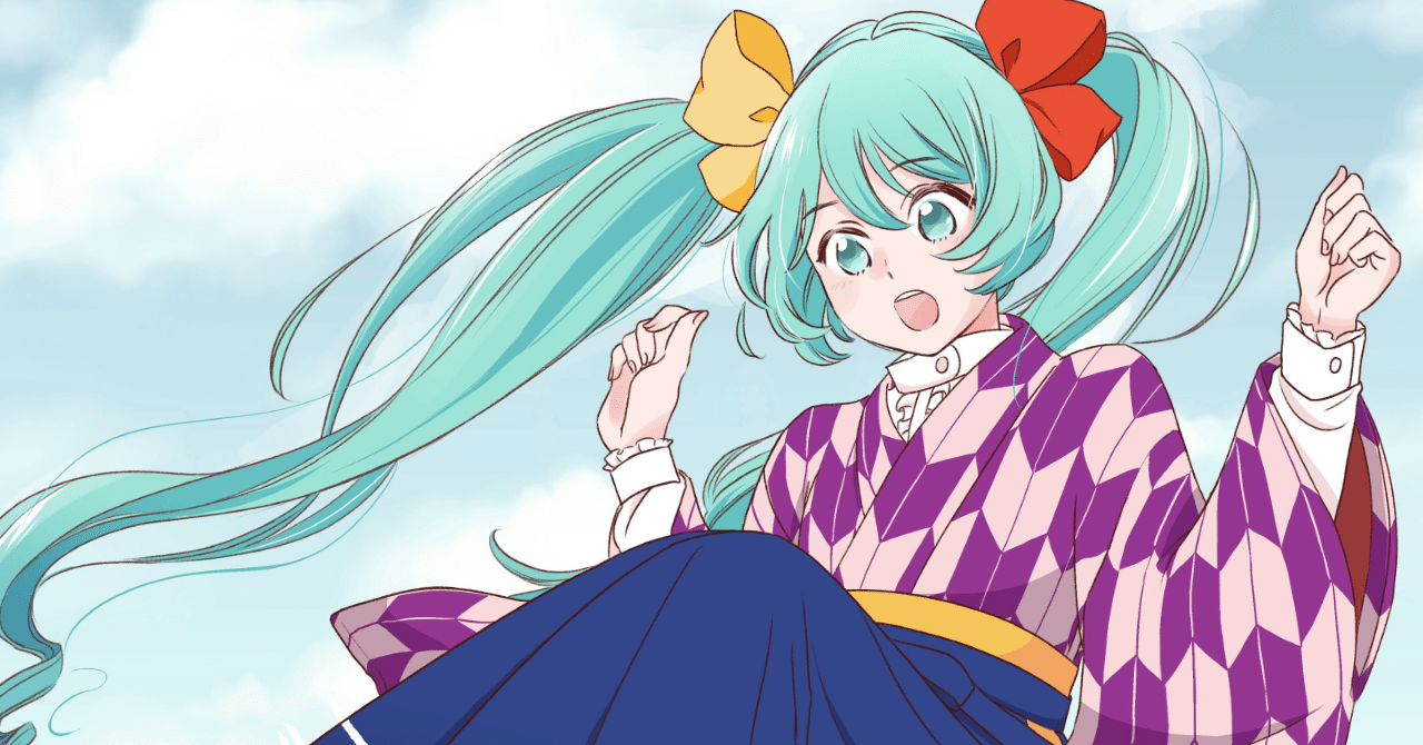 東京150年祭の初音ミクちゃんの衣装デザインをしました｜伊田チヨ子