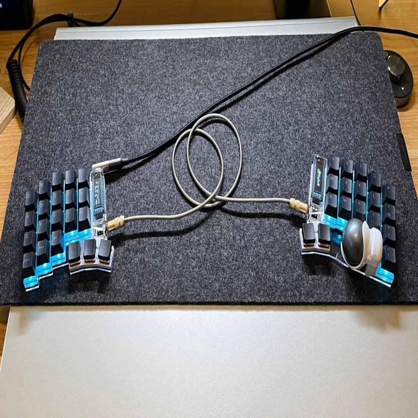 Keyball61との別れ、そして、Keyball39との出会い｜Kz