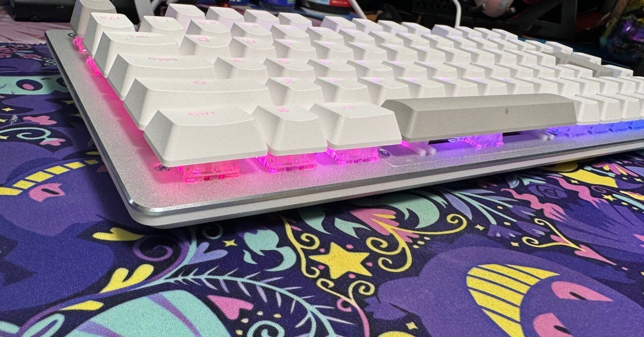 FUKAエレコム　VK720A　ホワイト　us配列　キーボード KEYBOARD – VK720A｜ELECOM GAMING｜V custom - ゲーミング