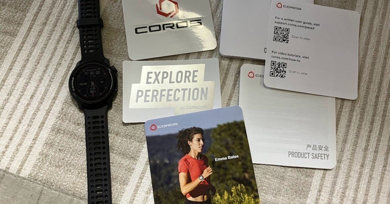 COROS PACE 3（スマートウォッチ）｜tigertaizo