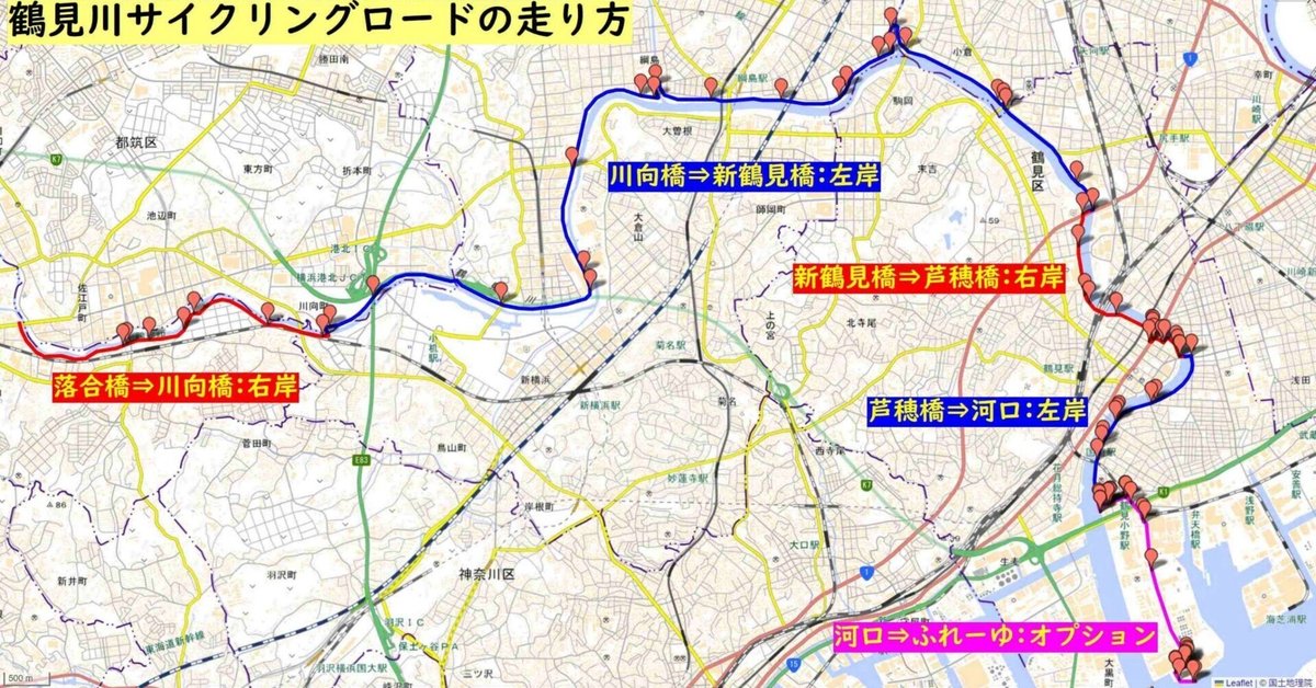 ドナウ川サイクリングマップ