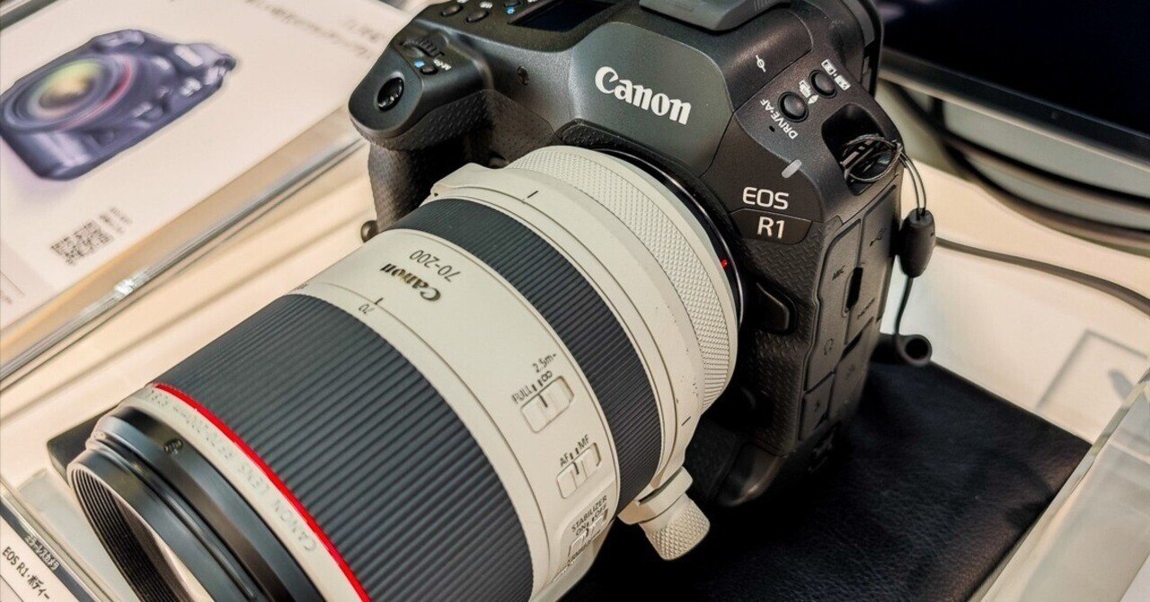 CANON 「EOS R1」を買う理由はロマンしかない｜Photographer non🐤