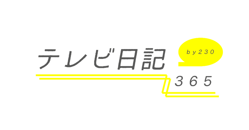 テレビ日記