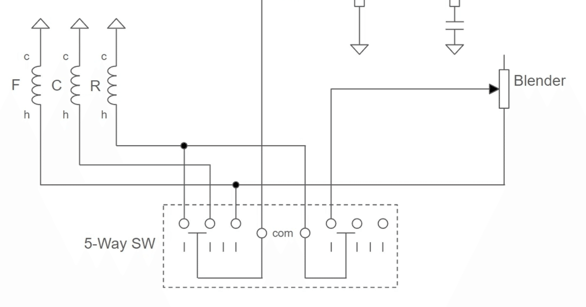 Fender Japan ST57G Stratocaster ブレンダー回路 Fender Japanストラトメンテ組替えカスタム その⑤ | RE/F-TECH