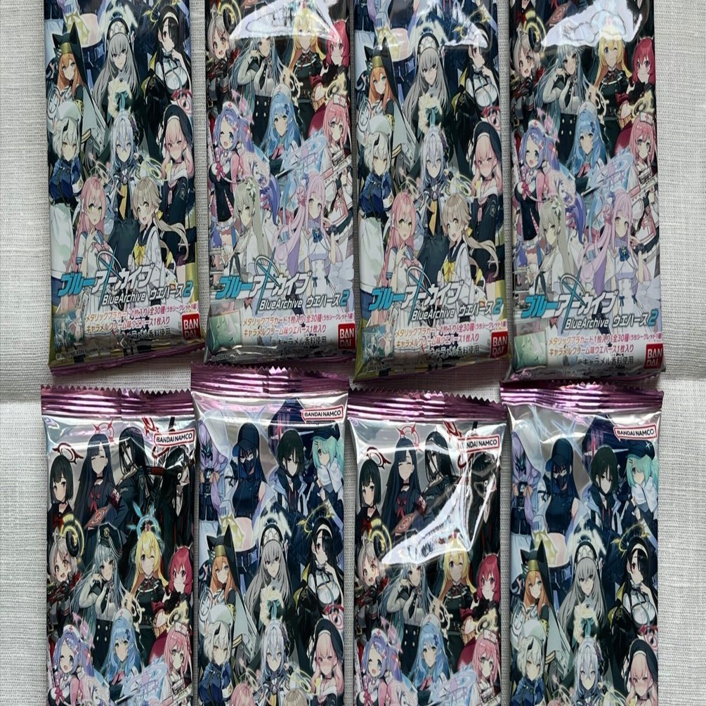 ブルーアーカイブウエハース2をまたまた購入したはなし｜watariko