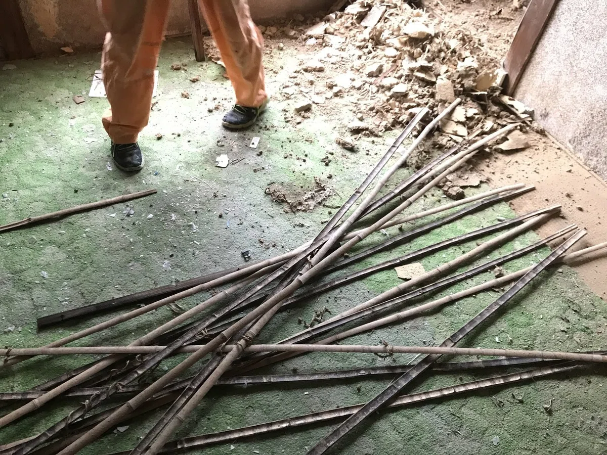 長い竹