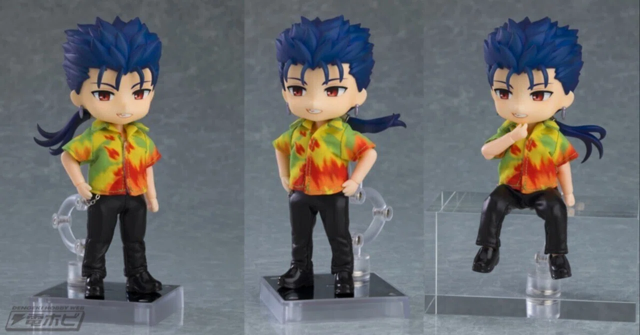 Fate/hollow ataraxia』より、アロハシャツ衣装のランサーが