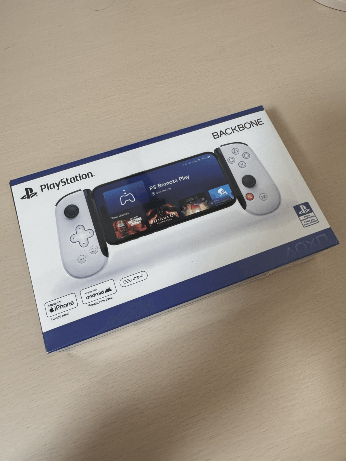 美品]Backbone One PSリモートプレイ対応 第二世代ケース付き 美品