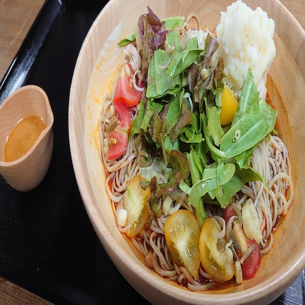 値下げ▽㈱曽南 自然志向 手打ち名人 そばうどんセット 値下げ▽㈱曽南