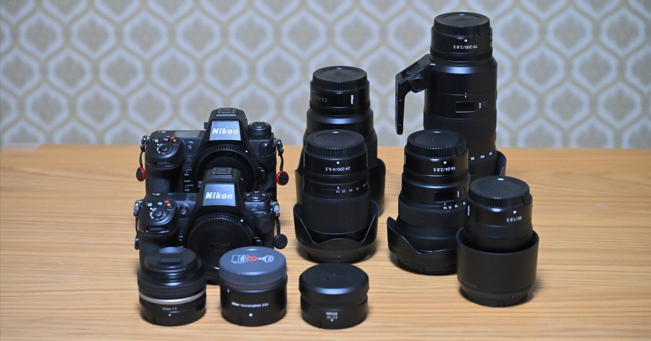 カメラ機材の紹介、カメラ・レンズ編(2024年7月現在)｜TY