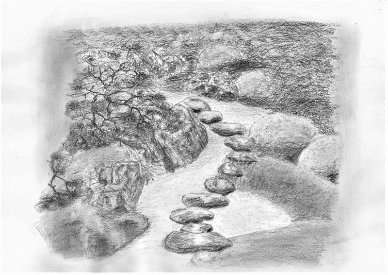 風景画の練習 ヒロの休日 Note