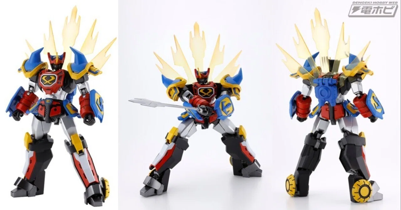 戦国魔神ゴーショーグン』より、ゴーショーグンがプラモデル化！関節