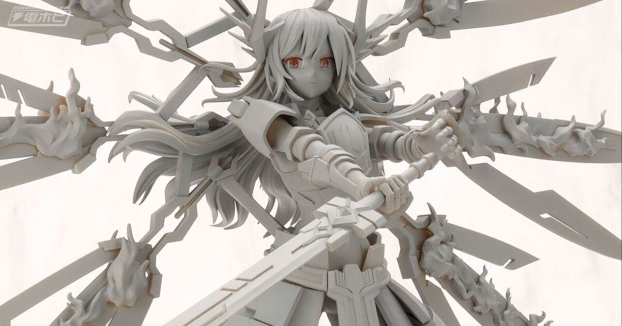 遊☆戯☆王』閃刀姫─カガリのフィギュア原型が公開！ボリューム
