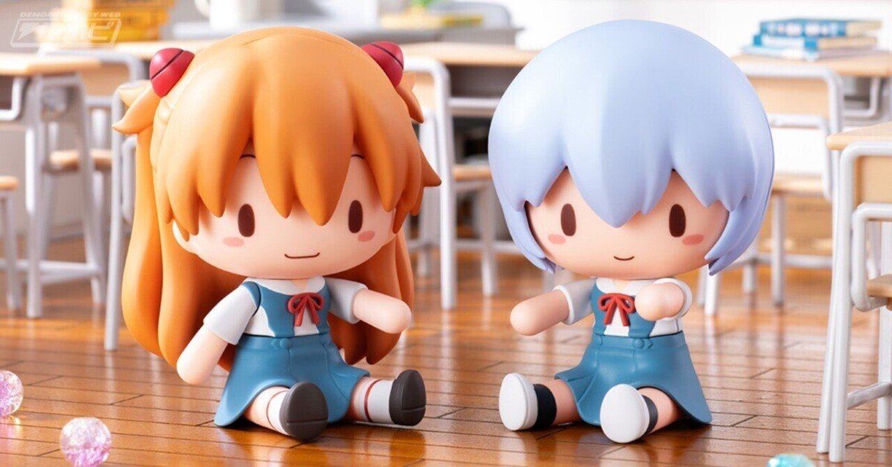 ヱヴァンゲリヲン新劇場版』三月八日氏デザインの可愛いレイとアスカ