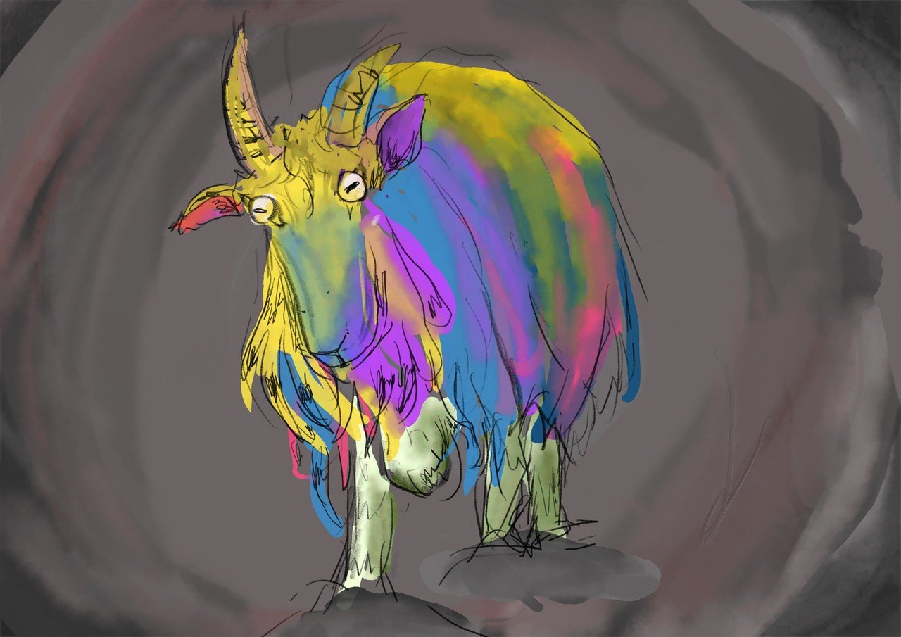 記憶にたよって描いたがらがらどん のうちのいっぴき ダラズ Note 記憶にたよって描いたがらがらどん のうちのいっぴき ダラズ Note