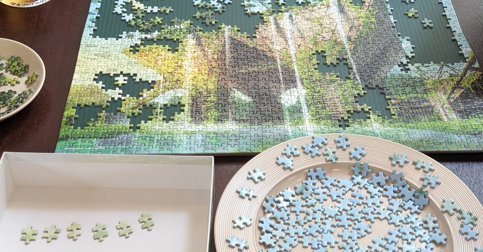 難解パズル　縞模様完成品　1000ピース 難解パズル 縞模様完成品 1000ピース 難解パズル 縞模様完成品 1000
