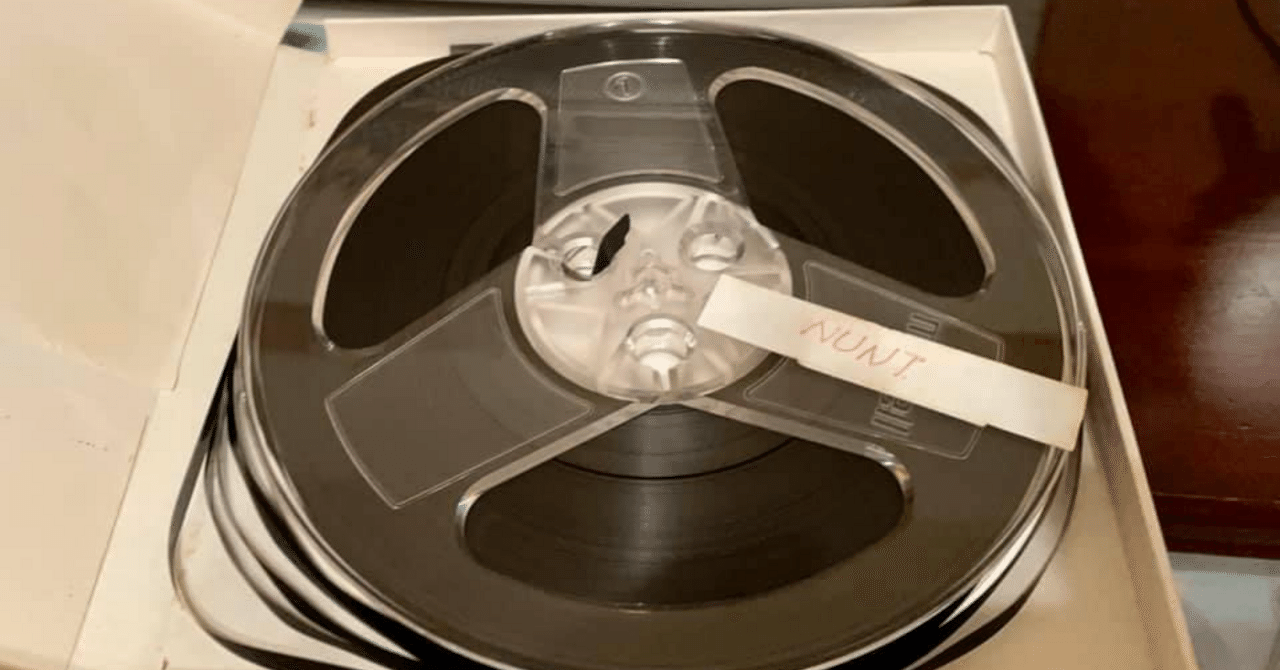 オープンリールテープ｜naoto_motonaga（福岡ロック研究所）