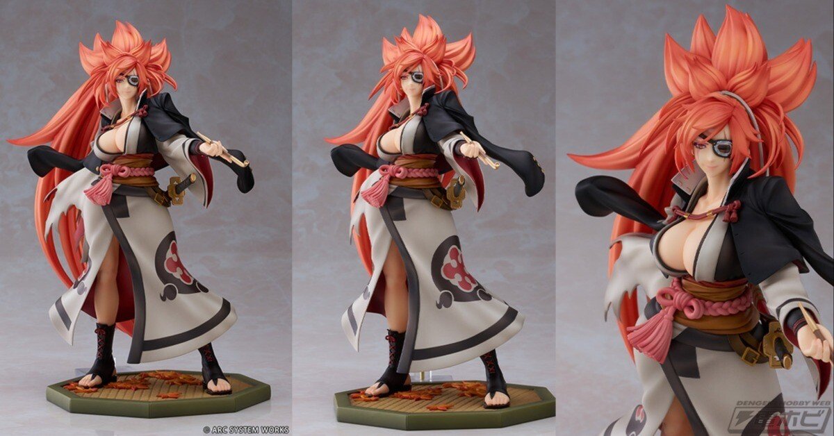 GUILTY GEAR -STRIVE-』明鏡止水の開眼剣士「梅喧」がフィギュア化
