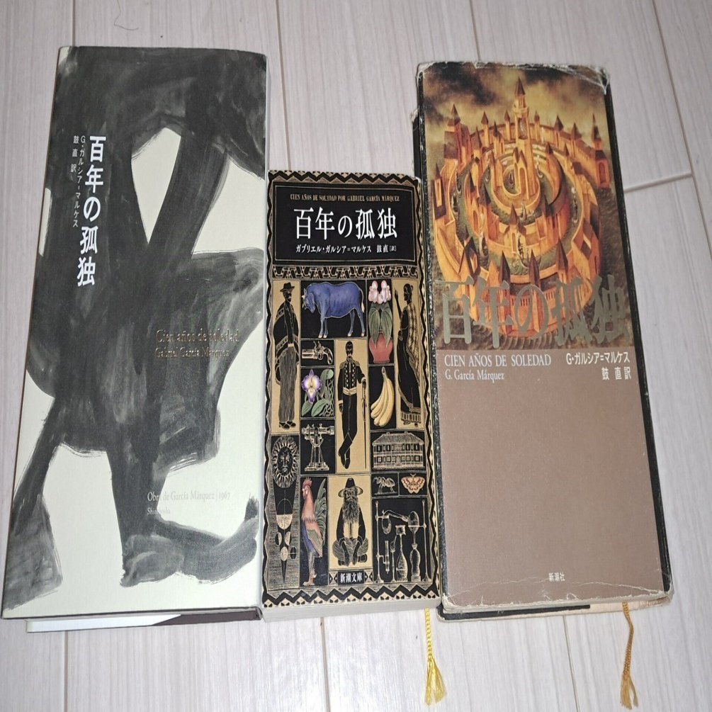 百年の孤独 3本 百年の孤独 3本 百年の孤独 3本 百年の孤独』 ガブリエル